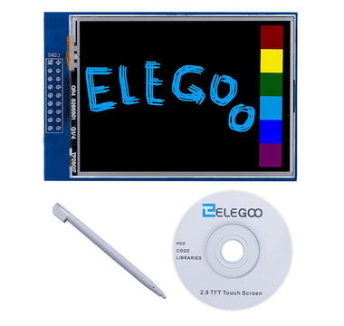 ELEGOO 2.8 Inch Touch Screen for Arduino UNO