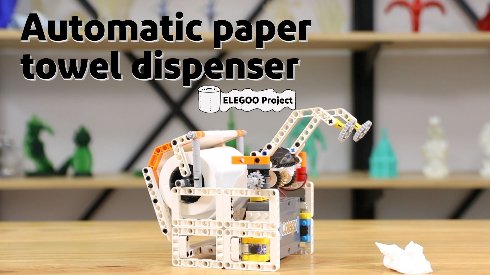 Tutorial: Auto Paper Towel Dispenser Based on Arduino – ELEGOO AU