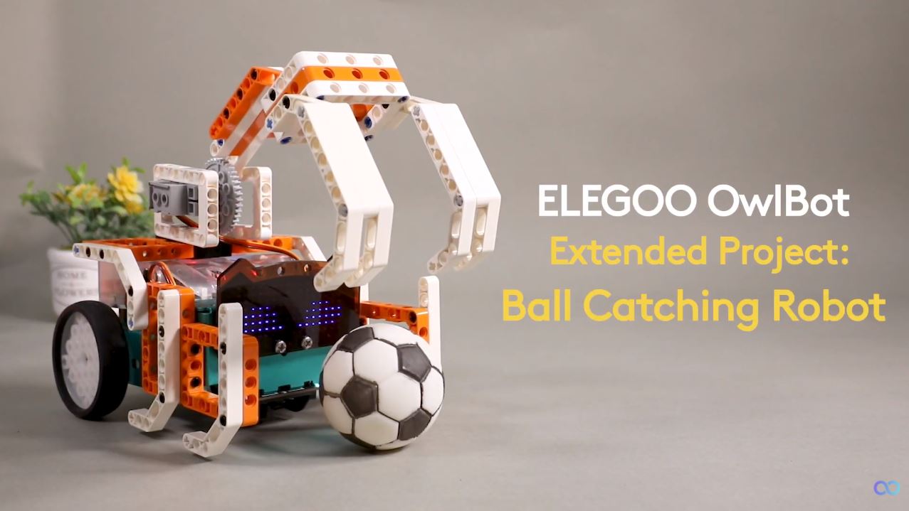 Tutorial: Ball Catching Robot - OwlBot Extended Project – ELEGOO AU