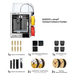 ELEGOO × emoji® Centauri Carbon 2 Combo All-in-One Bundle