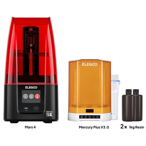 Mars 4 Complete Bundle - Mercury Plus V3.0 & Resin