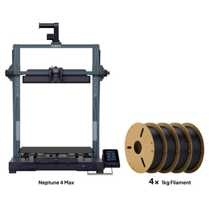 Neptune 4 Max Value Bundle – 4 x 1 kg Filament