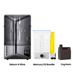 Saturn 4 Ultra Complete Bundle - Mercury XS & Resin