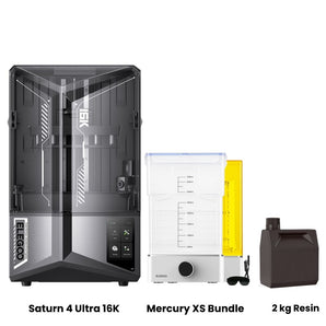 Saturn 4 Ultra 16K Complete Bundle - Mercury XS Bundle & Resin