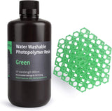 ELEGOO Water Washable Photopolymer Resin 1000g Green